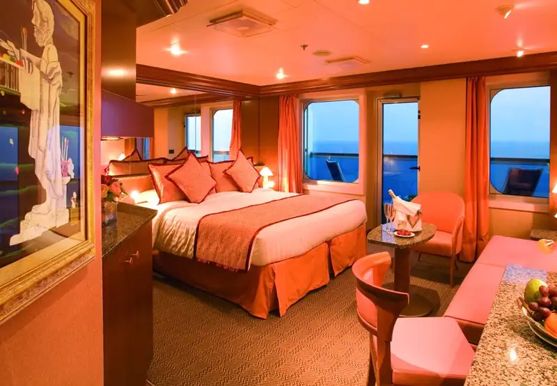 A suite onboard