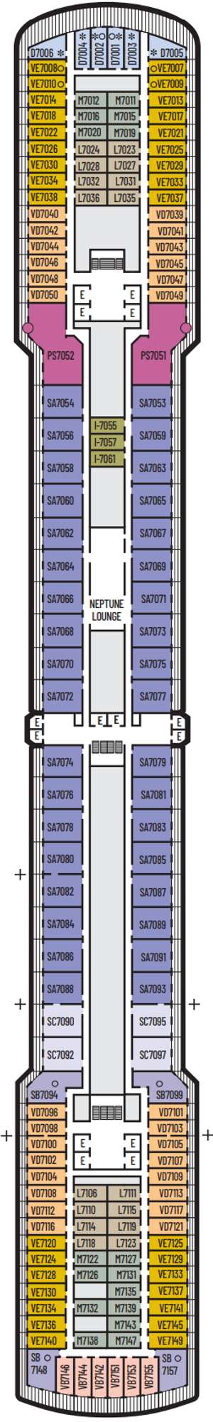 Deck plan for Westerdam