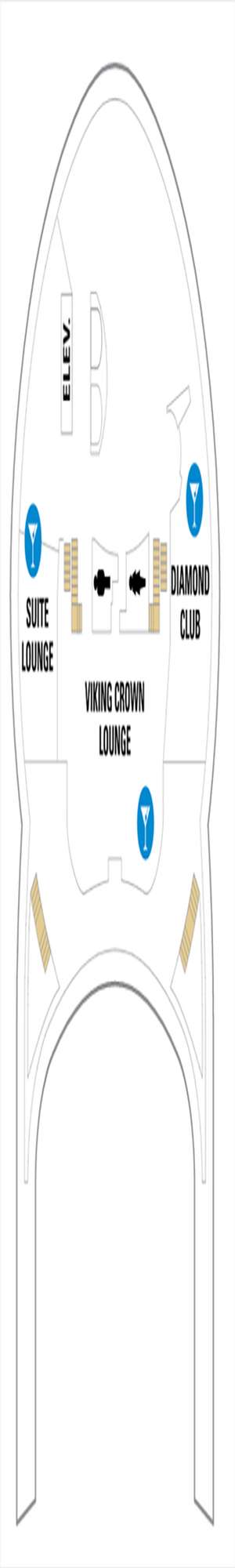 Deck plan for Freedom of the Seas