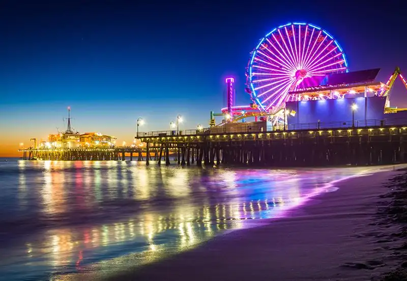 Santa Monica Pier Los Angeles USA