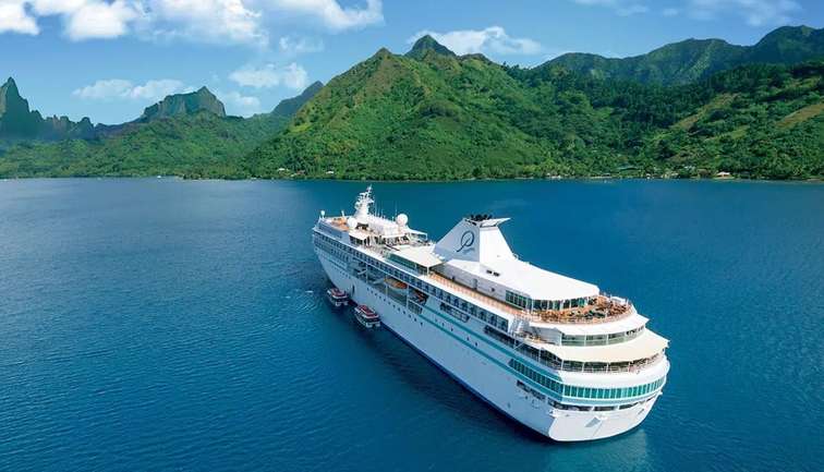 MS PAUL GAUGUIN sailing