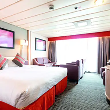 Image related to Junior Suite Cabin with Balcony and Suite Service (4 berths)