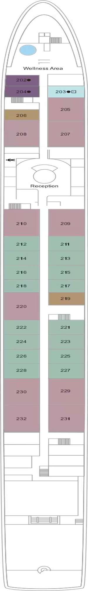 Deck plan for TUI Skyla