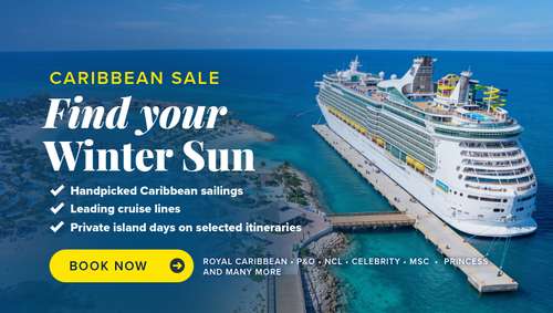 Caribbean sale - july 2026 - iglu promotional banner