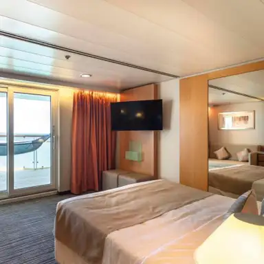 Image related to Junior Suite Cabin w/ Balcony + Premier Service