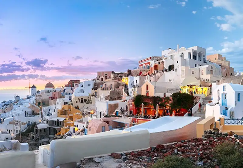 Soak in the Views of Thira