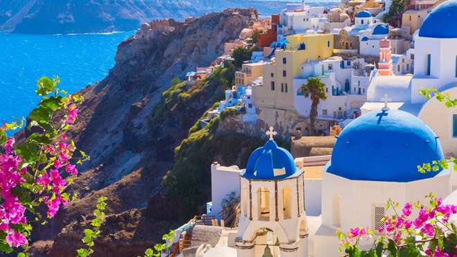 Soak in the Views of Thira