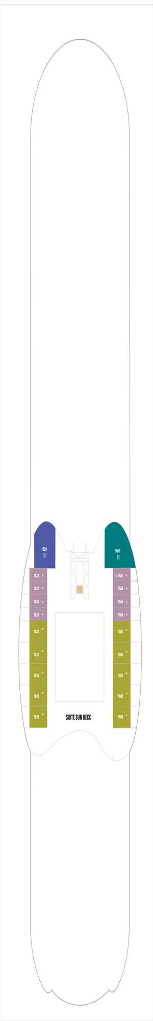 Deck plan for Wonder of the Seas