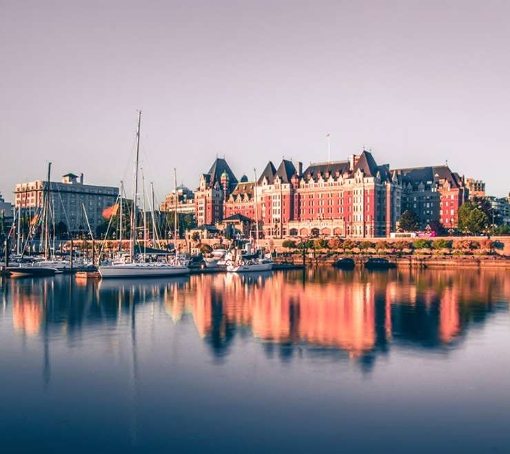 Victoria, British Columbia - Overnight onboard
