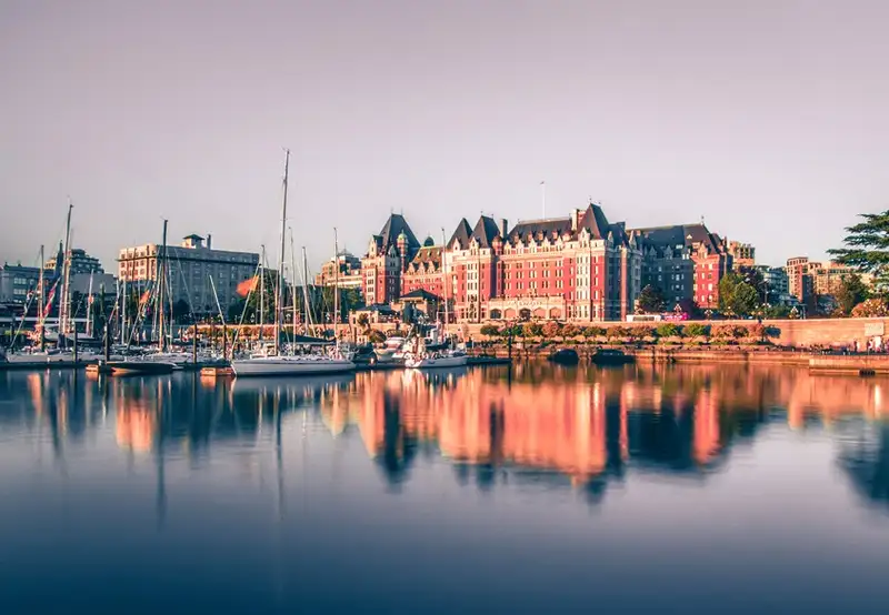 Victoria, British Columbia - Overnight onboard