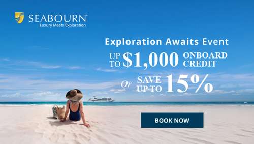 Seabourn - Exploration Awaits Event - Iglu promotional banner