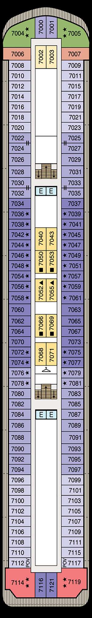 Deck plan for Nautica