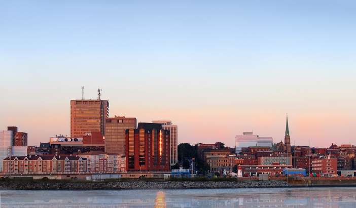 Saint John, Bay Of Fundy, Canada