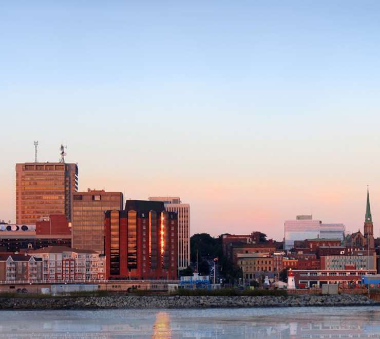 Saint John, Bay Of Fundy, Canada