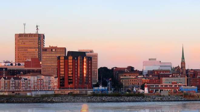 Saint John, Bay Of Fundy, Canada