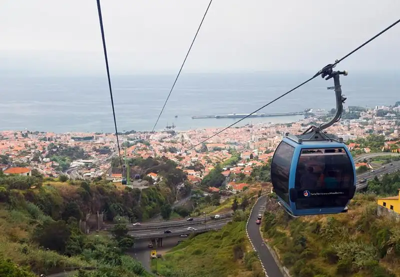 Monte Cable Car Funchal madeira Portugal