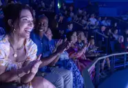people enjoying studio b show