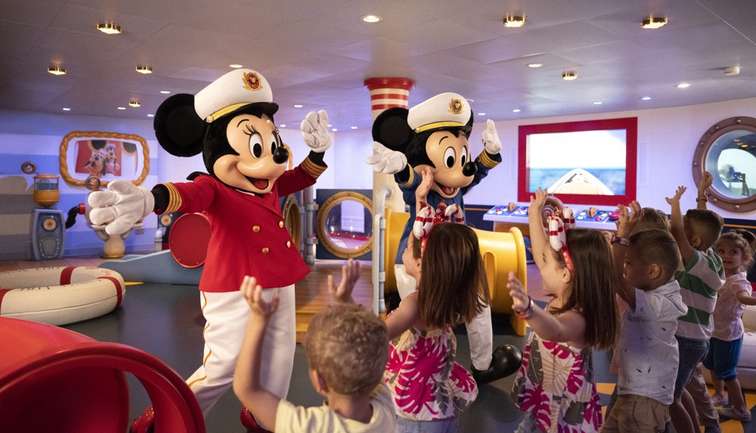 Captain Mickey and Minnie