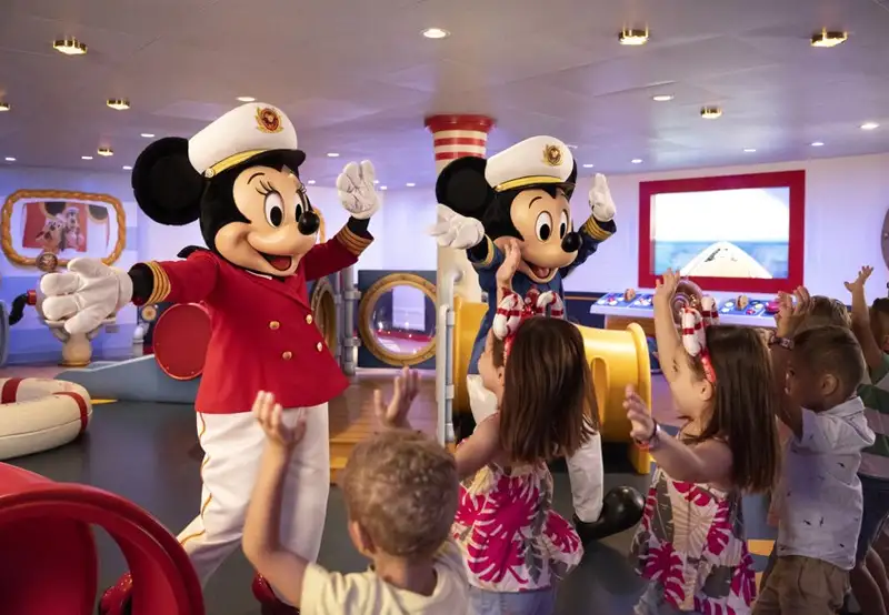 Captain Mickey and Minnie