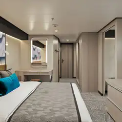 Image related to Forward-Facing Suite with Master Bedroom & Large Balcony