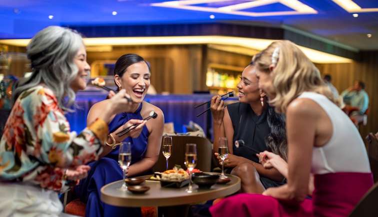 guests onboard seabourn venture