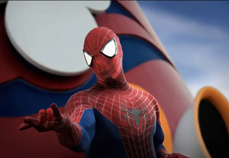 Spiderman on Deck