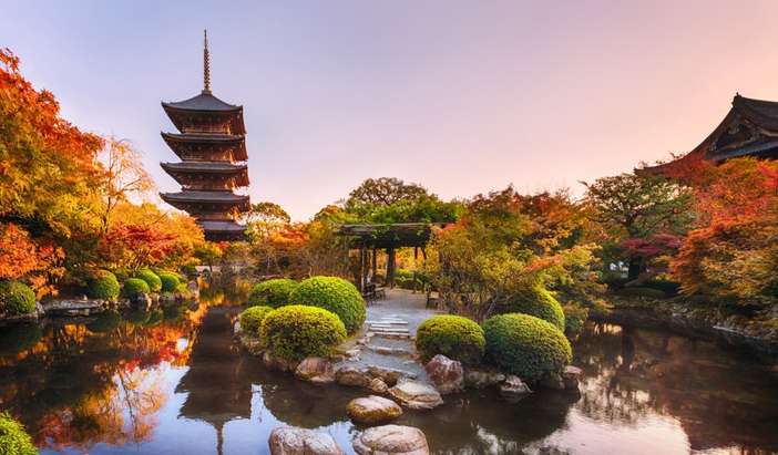 Kyoto - Tenryuji Temple, Fushimi Inari Shrine & Spring Blossoms