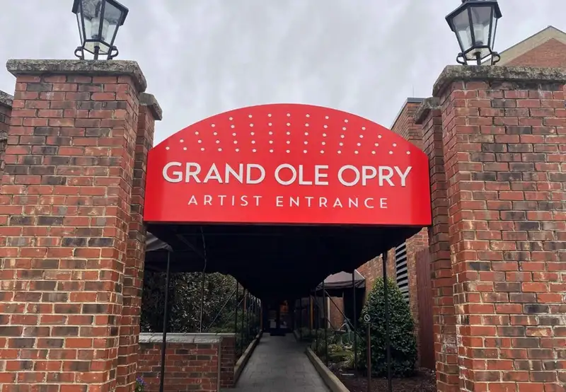 Grand Ole Opry House’s Artists Entrance