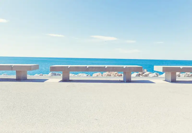 Beach Lazaret Sete France