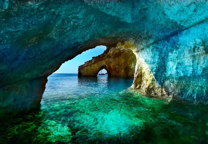 Zakinthos Blue Caves Greece