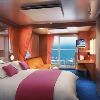 Image related to Aft-Facing Club Balcony Suite