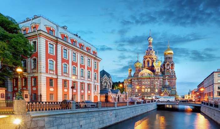 St. Petersburg - Overnight onboard