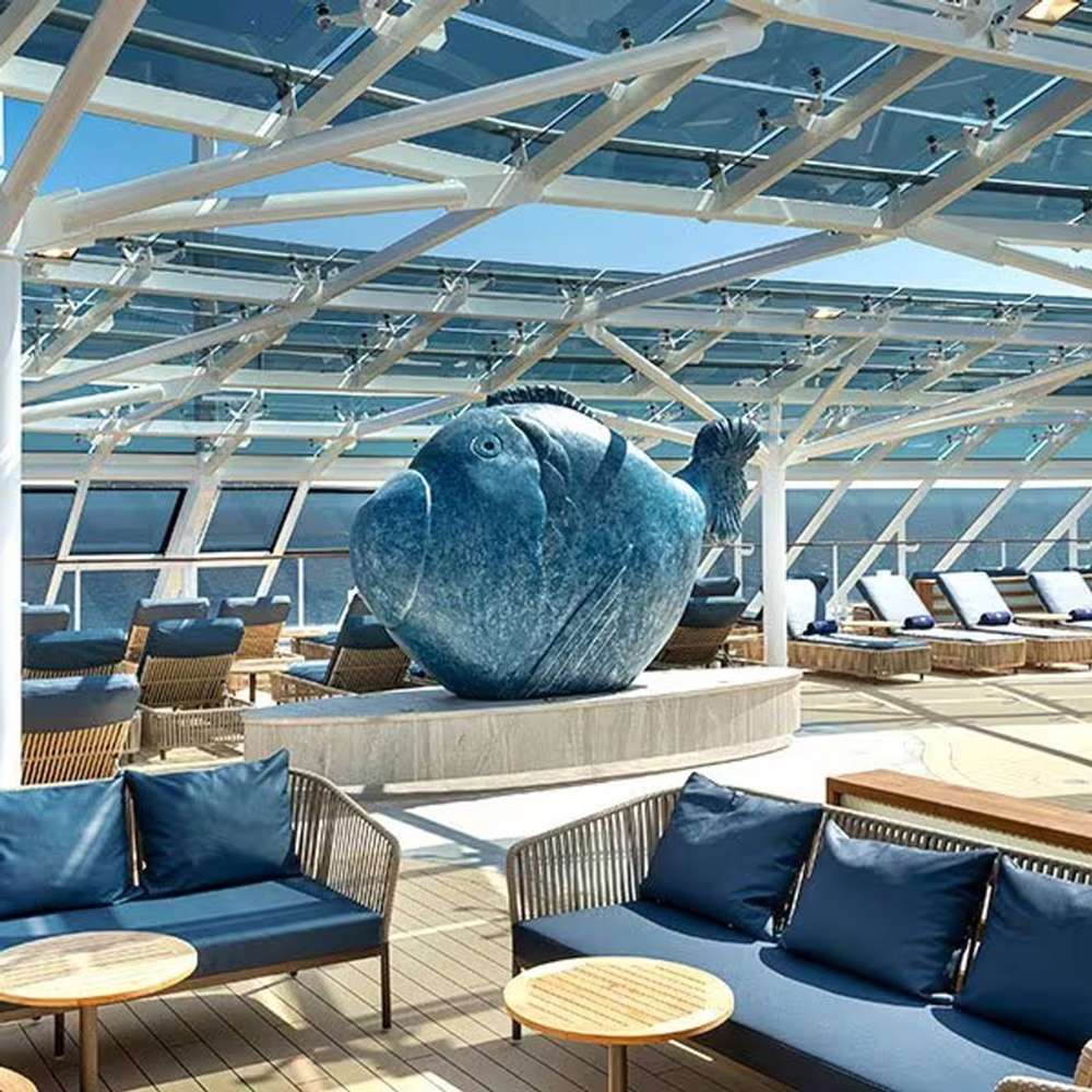 Private pool for MSC Yacht Club guests