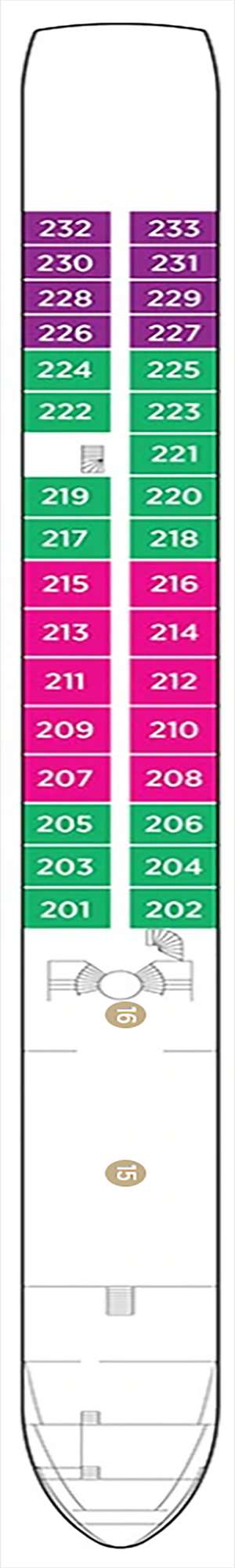 Deck plan for AmaSerena