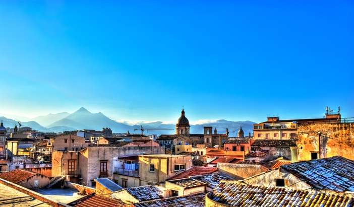 Palermo, Sicily - Overnight onboard