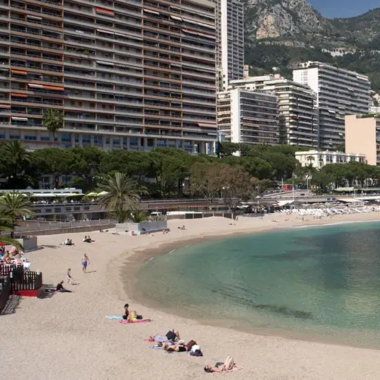 Larvotto Beach