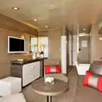 Overview of a Deluxe Stateroom