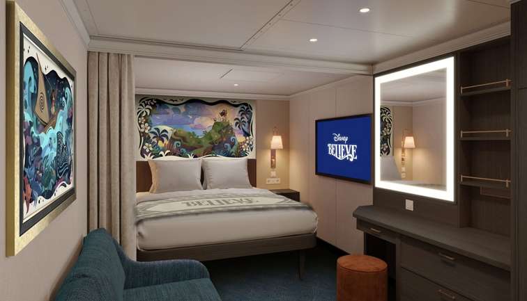 Inside Stateroom (Rendering)