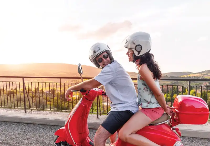 Couple in Italy