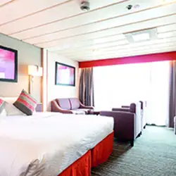 Image related to Junior Suite Cabin with Balcony and Suite Service (2 berths)