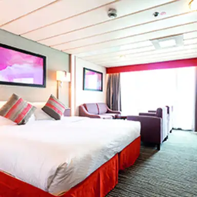 Image related to Junior Suite Cabin with Balcony and Suite Service (2 berths)