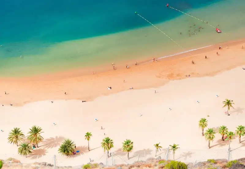 Playa de las Teresitas Santa Cruz tenerife Spain