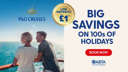 P&O price drops - IGLU promotional banner