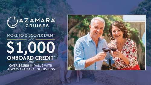Azamara Q3 Iglu promotional banner