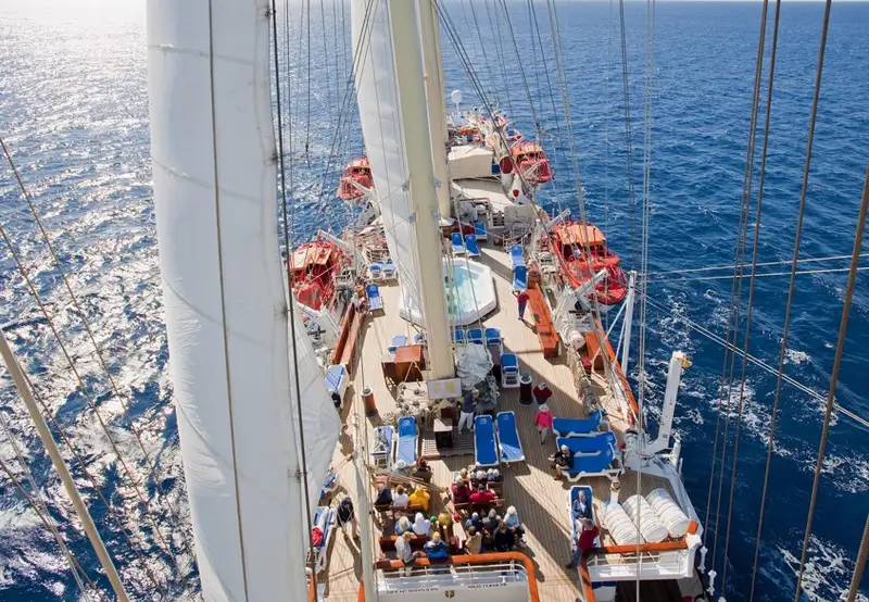Onboard star clipper