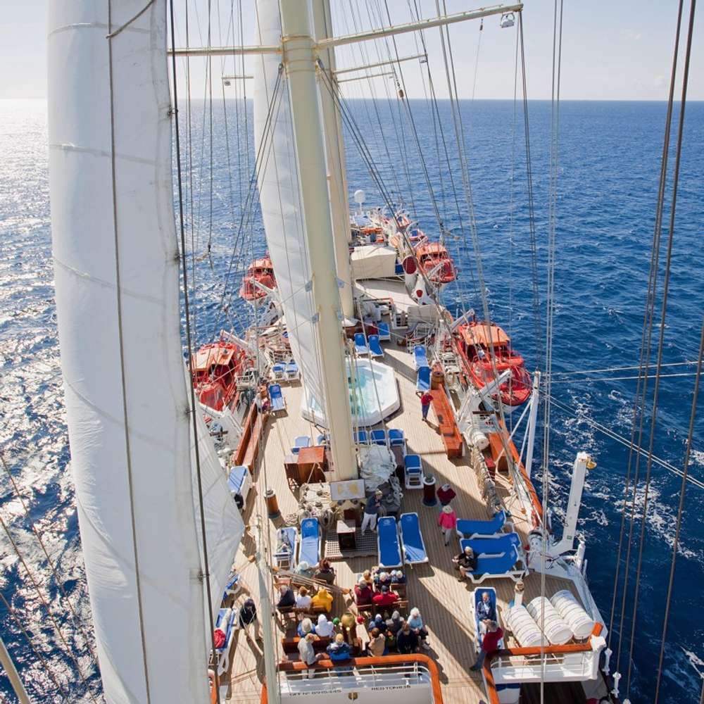 Onboard star clipper