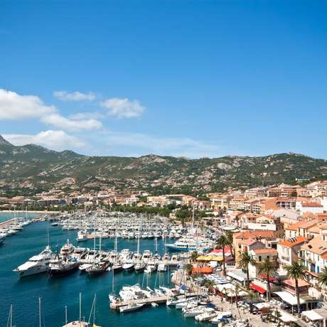 Photo overview of Calvi, Corsica