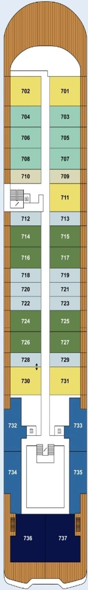 Deck plan for Evrima