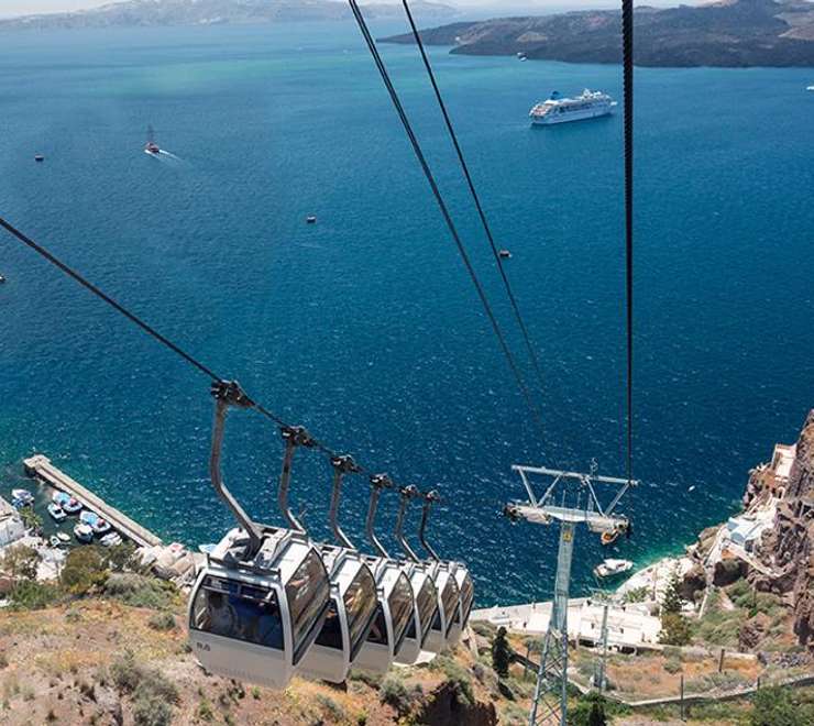 Santorini Cable Car
