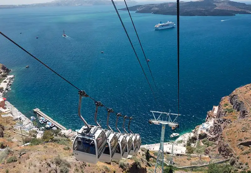 Santorini Cable Car